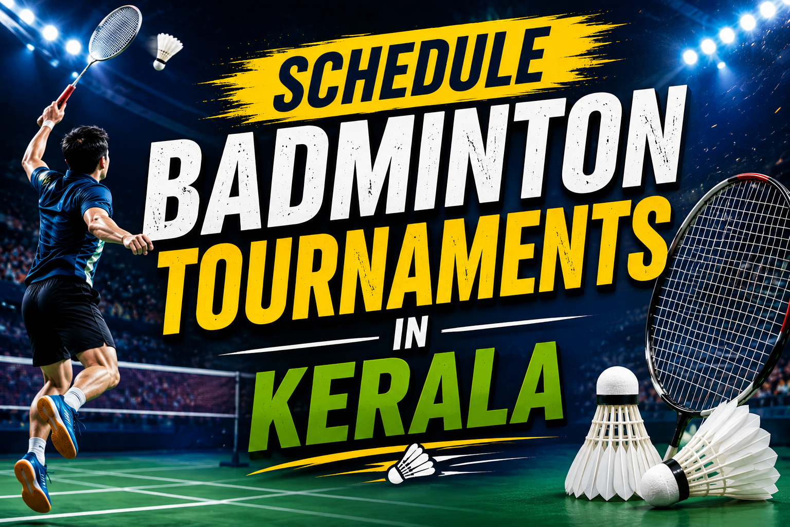 badminton tournaments schedule kerala india